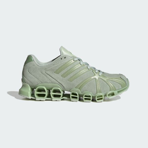 (Women) Adidas Mega Ghostride Sneakers Linen Green/Magic Lime Met/Linen Green JQ3762