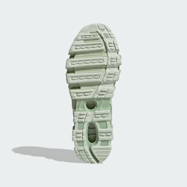 Lookbook (W) アディダス メガ ゴーストライド スニーカー リネングリーン/マジックライム/リネングリーン JQ3762