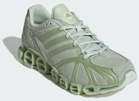 (W) アディダス メガ ゴーストライド スニーカー リネングリーン/マジックライム/リネングリーン JQ3762 Shop (W) アディダス メガ ゴーストライド スニーカー リネングリーン/マジックライム/リネングリーン JQ3762