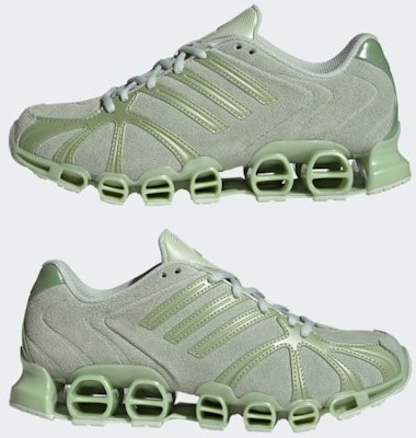 (W) アディダス メガ ゴーストライド スニーカー リネングリーン/マジックライム/リネングリーン JQ3762 Sizing (W) アディダス メガ ゴーストライド スニーカー リネングリーン/マジックライム/リネングリーン JQ3762