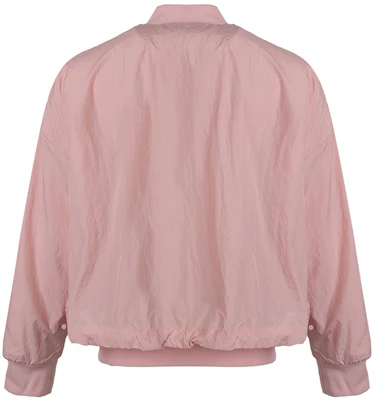 (W) adidas MH Bomber Logo Cetakan Jaket Fleece Musim Sejuk Wanita Pink GM1412 Lookbook (W) adidas MH Bomber Logo Cetakan Jaket Fleece Musim Sejuk Wanita Pink GM1412