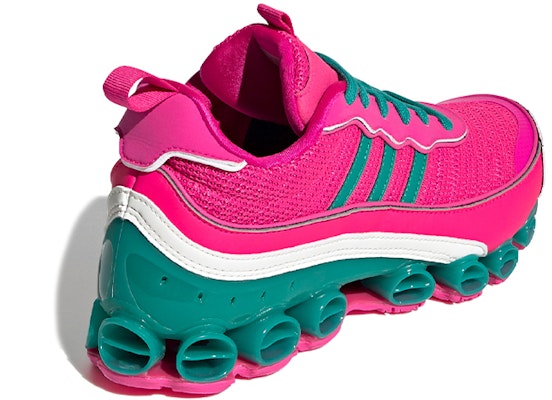 (W) adidas Microbounce T1 'Pink Hijau Terang' EF4886 Shop (W) adidas Microbounce T1 'Pink Hijau Terang' EF4886