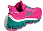 Shop (W) adidas Microbounce T1 'Pink Hijau Terang' EF4886