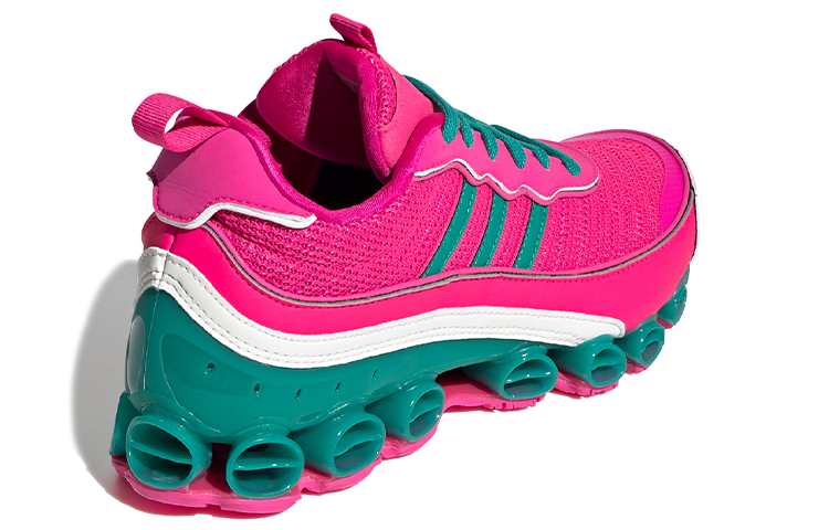 Shop (W) adidas Microbounce T1 ''Shock Pink Grün'' EF4886