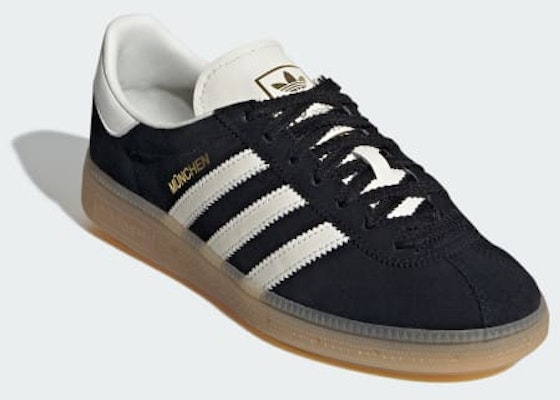 (W) 阿迪达斯慕尼黑鞋 黑色/米白色/生胶色 IH4206 Shop (W) 阿迪达斯慕尼黑鞋 黑色/米白色/生胶色 IH4206