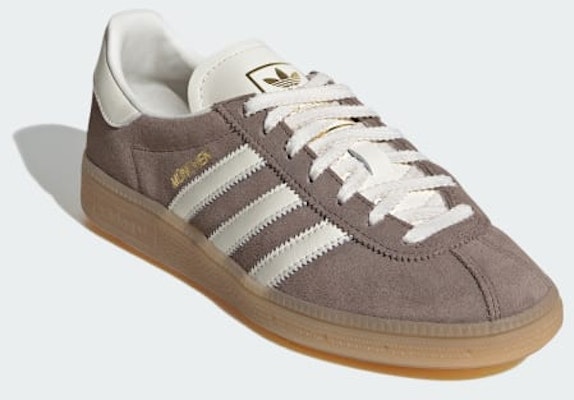 (W) 阿迪达斯慕尼黑鞋 地层棕/米白/生胶底 IH4208 Shop (W) 阿迪达斯慕尼黑鞋 地层棕/米白/生胶底 IH4208