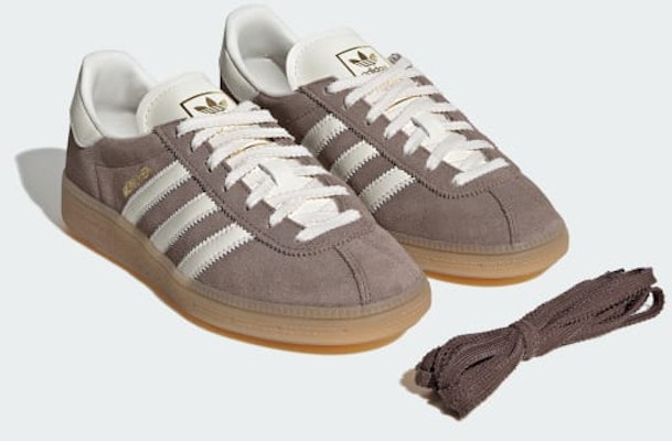 (W) 阿迪达斯慕尼黑鞋 地层棕/米白/生胶底 IH4208 Sizing (W) 阿迪达斯慕尼黑鞋 地层棕/米白/生胶底 IH4208
