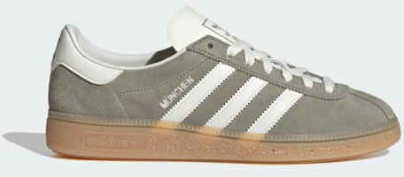 (Women) Adidas Munich Sneakers Silver Pebble/Off White/Silver Metallic JS3990 (Women) Adidas Munich Sneakers Silver Pebble/Off White/Silver Metallic JS3990