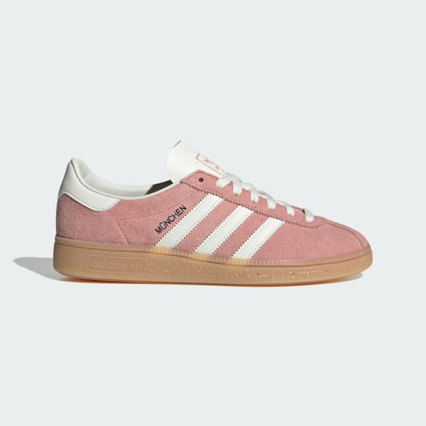 (W) Adidas Munich Wonder Mauve/Off White/Silver Metallic