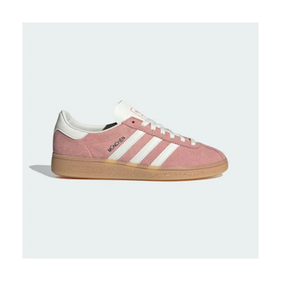 (W) Adidas Munich Wonder Mauve/Off White/Silver Metallic