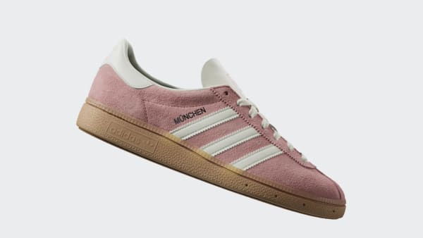 (W) Adidas Munich Wonder Mauve/Off White/Silver Metallic 圖 2