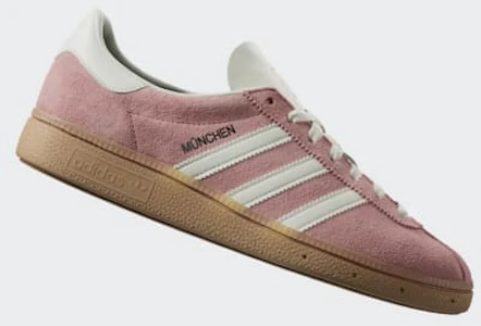 Lookbook (W) Adidas München Wonder Mauve/Wit/Zilver Metallic JS3992