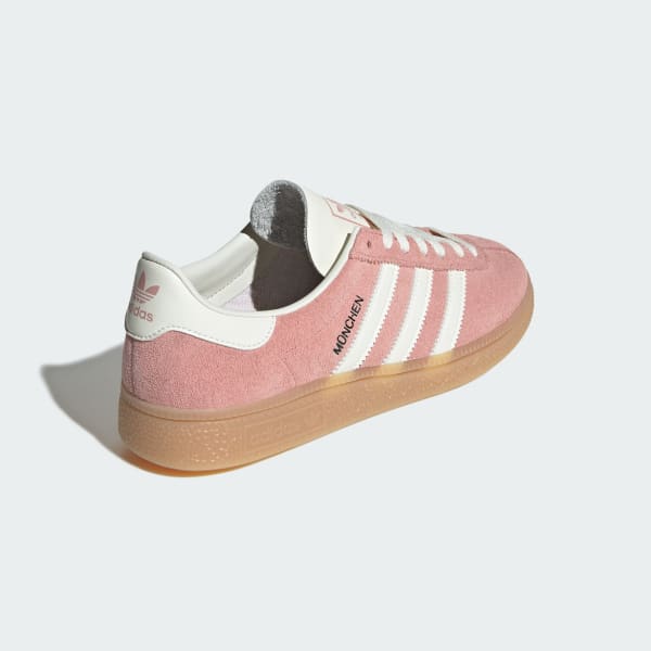 (W) Adidas Munich Wonder Mauve/Off White/Silver Metallic 圖 6