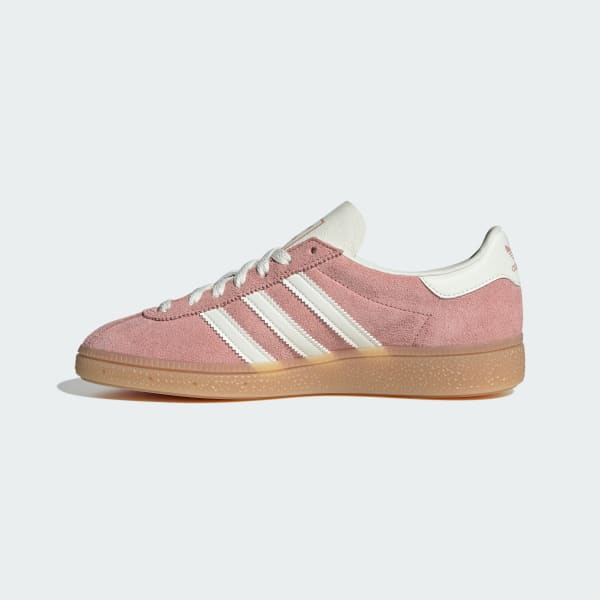 Cheap (W) Adidas München Wonder Mauve/Wit/Zilver Metallic JS3992