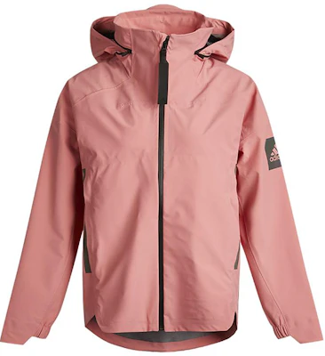 (W) 阿迪达斯MYSHELTER粉色标志拉链连帽夹克 GL1009 Order (W) 阿迪达斯MYSHELTER粉色标志拉链连帽夹克 GL1009