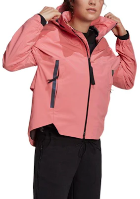 (W) 阿迪达斯MYSHELTER粉色标志拉链连帽夹克 GL1009 Purchase (W) 阿迪达斯MYSHELTER粉色标志拉链连帽夹克 GL1009