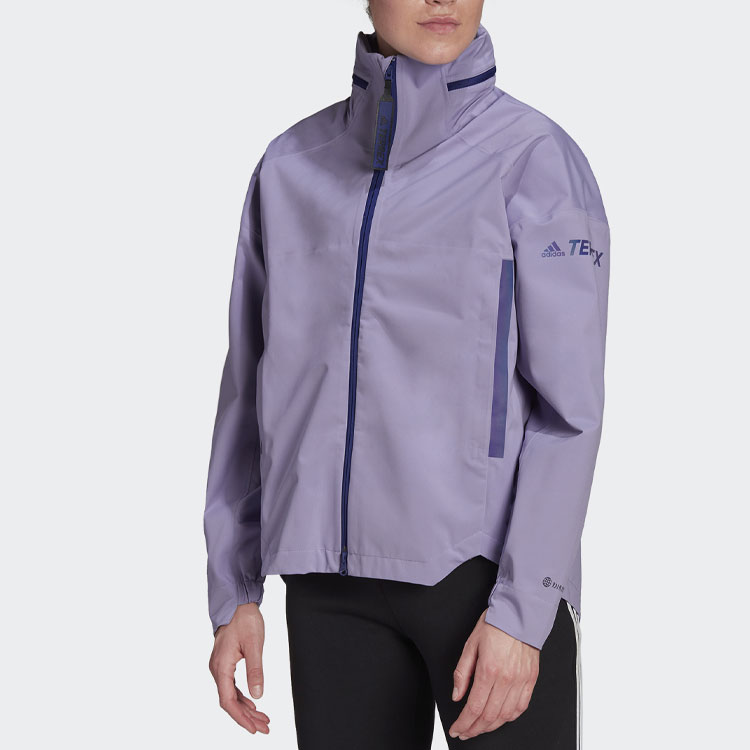 Lookbook (Women) adidas MYSHELTER  Waterproof Windproof Outdoor Jacket Purple H65705