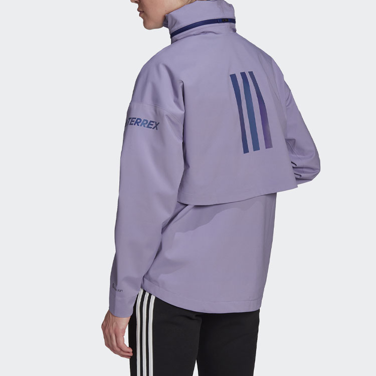Shop (Women) adidas MYSHELTER  Waterproof Windproof Outdoor Jacket Purple H65705