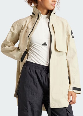 (W) 阿迪达斯Myshelter Rain.Rdy拼色连帽夹克草原棕色. IR6159 Purchase (W) 阿迪达斯Myshelter Rain.Rdy拼色连帽夹克草原棕色. IR6159