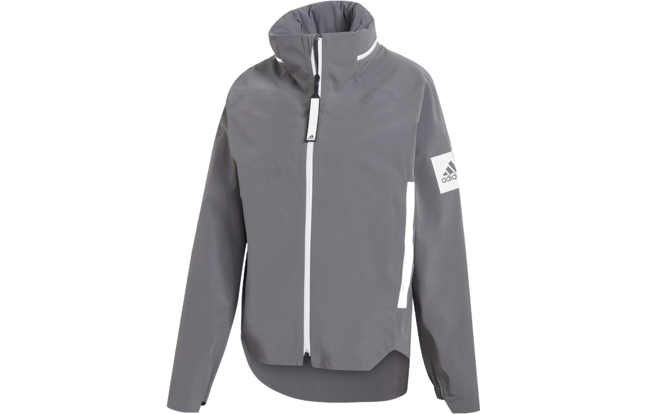(Women) adidas MYSHELTER Retro Outdoor Reflective Jacket Gray GE5859 圖 2