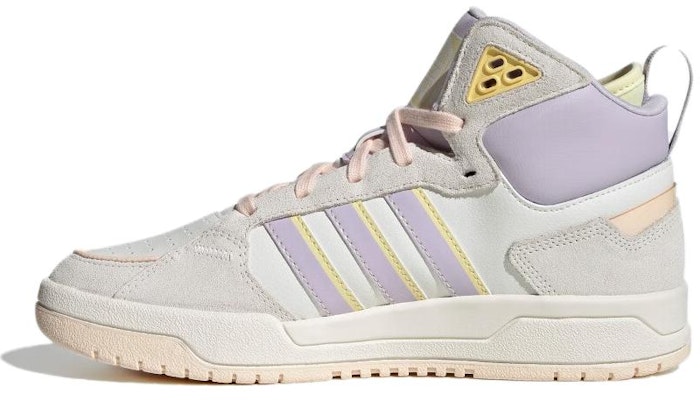 (Women) Adidas Neo 100DB Basketball Shoes 'White Beige Purple' IG1567 Buy (Women) Adidas Neo 100DB Basketball Shoes 'White Beige Purple' IG1567