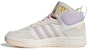 (W) Kasut Bola Keranjang Adidas Neo 100DB 'Putih Beige Ungu' IG1567