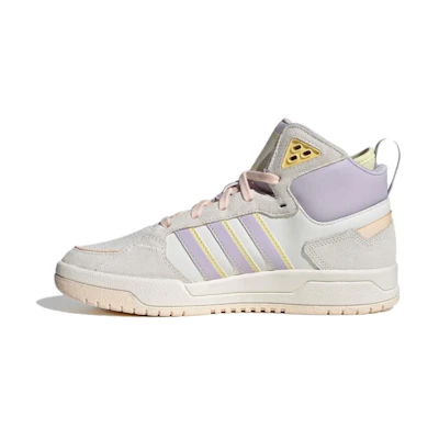 (W) Adidas Neo 100DB Basketball Shoes 'White Beige Purple'