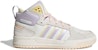 (W) Kasut Bola Keranjang Adidas Neo 100DB 'Putih Beige Ungu' IG1567