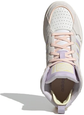 (Women) Adidas Neo 100DB Basketball Shoes 'White Beige Purple' IG1567 Shop (Women) Adidas Neo 100DB Basketball Shoes 'White Beige Purple' IG1567