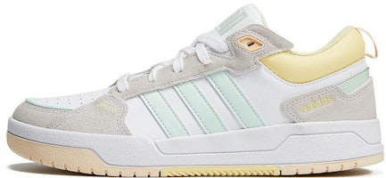 (Women) Adidas Neo 100DB Lifestyle 'White Yellow' IF5590 (Women) Adidas Neo 100DB Lifestyle 'White Yellow' IF5590