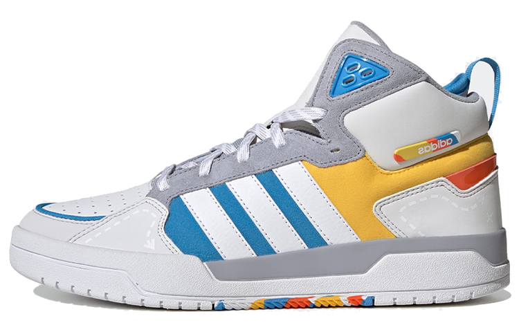 (Women) adidas Neo 100DB Mid Basketball Shoes 'Multi-Color' GY4796
