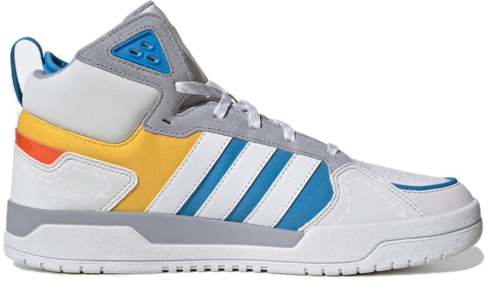 (W) adidas Neo 100DB Mid Kasut Bola Keranjang 'Pelbagai Warna' GY4796 Order (W) adidas Neo 100DB Mid Kasut Bola Keranjang 'Pelbagai Warna' GY4796