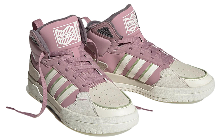Lookbook (W) Kasut adidas Neo 100DB Mid 'Ungu Beige' GY2420