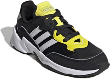 adidas neo 20-20 FX 低筒 跑步鞋 女款 黑白黃 Order adidas neo 20-20 FX 低筒 跑步鞋 女款 黑白黃