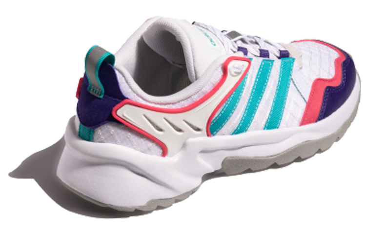 Lookbook adidas neo 20-20 FX TRAIL 防滑 低筒 跑步鞋 女款 白綠紫
