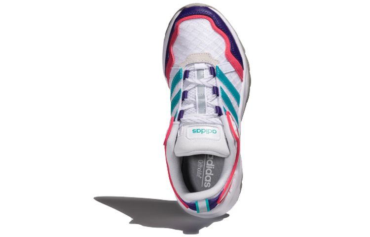 Shop adidas neo 20-20 FX TRAIL 防滑 低筒 跑步鞋 女款 白綠紫