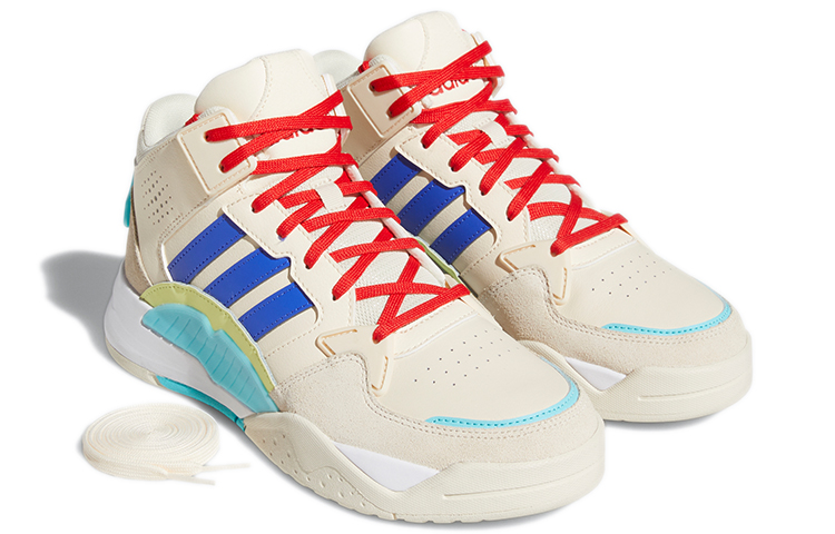 Lookbook (W) アディダス ネオ 5th Quarter クリーム/青 (Adidas Neo 5th Qtr クリーム/青) GX3807