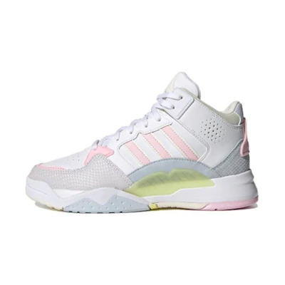 (W) adidas Neo 5th Quarter 'White Pink Yellow'