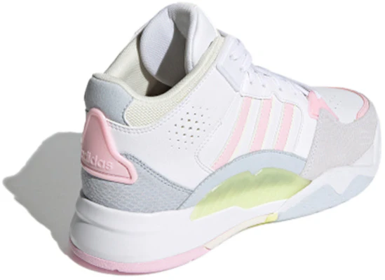 (W) 아디다스 네오 5TH 쿼터 '화이트 핑크 옐로우' FY6640 Lookbook (W) 아디다스 네오 5TH 쿼터 '화이트 핑크 옐로우' FY6640