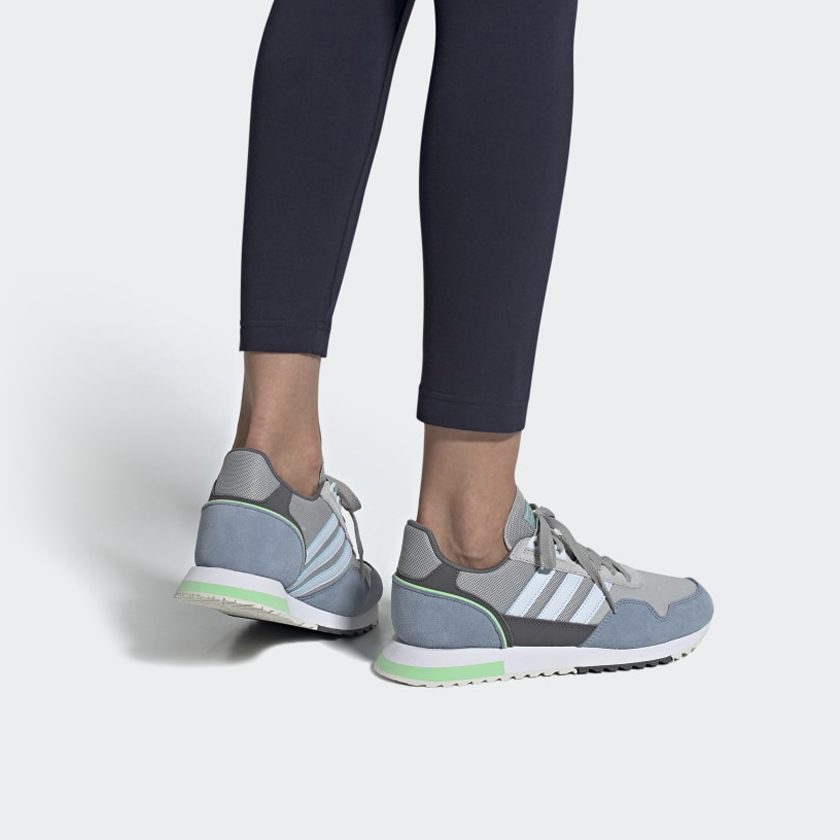 Sizing (W) 阿迪达斯NEO 8K 2020 灰蓝绿 FW0999