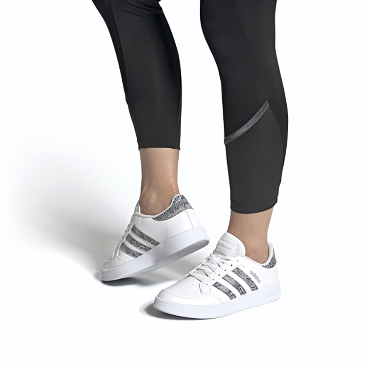 (W) adidas neo adidas Breaknet 'White Grey' 圖 7