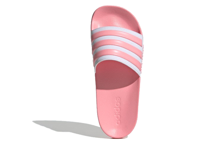 (W) adidas neo Adilette Shower Slides Pink 圖 4