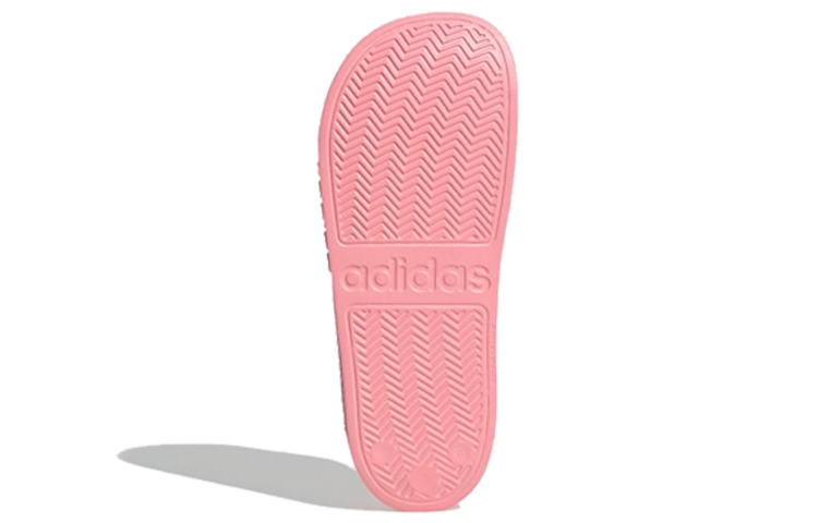 (W) adidas neo Adilette Shower Slides Pink 圖 5