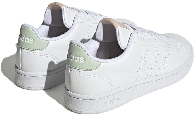 (Women) adidas Advantage 'White Linen Green' HR0321 Shop (Women) adidas Advantage 'White Linen Green' HR0321