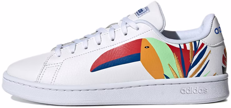 women-adidas-neo-advantage-white-red-blue-fw-6660