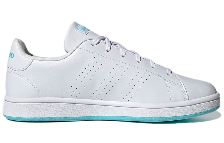 (W) adidas Neo Advantage Base 'White Blue' 圖 2