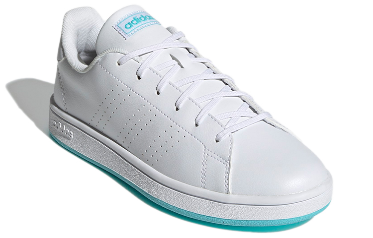 (W) adidas Neo Advantage Base 'White Blue' 圖 3