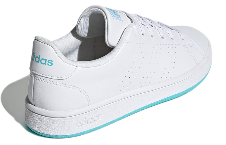 (W) adidas Neo Advantage Base 'White Blue' 圖 4
