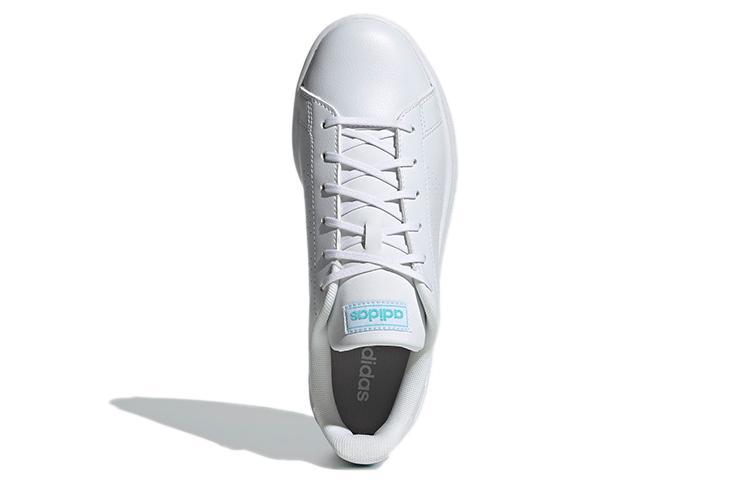 (W) adidas Neo Advantage Base 'White Blue' 圖 5