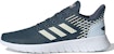 (W) adidas neo Asweerun Kelabu/Hijau EG3186